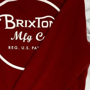 Brixton Dark Burgundy Sweater